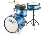 Stagg TIM JR 3/12B BL, dětská bicí sada, modrá