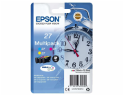 EPSON ink Multipack 3-colour "Budík" 27 DURABrite Ultra Ink