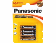 Baterie Panasonic Power alk., AAA/R03 Blistr(4) Bronze