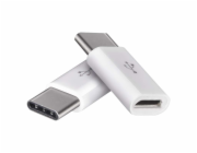 Emos adaptér USB 2.0 Micro-B samice - USB C samec, 2 ks