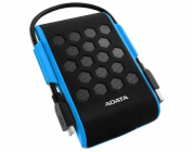 ADATA Externí HDD 1TB 2,5" USB 3.2, DashDrive Durable HD720, G-sensor, modrý, (gumový, vodě/nárazu odolný)