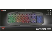 Klawiatura Trust GXT 830-RW Avonn  (21621)