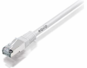 Equip Patchcord, S/FTP, CAT6A, PIMF, HF, 20m, White (605619)