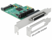 DeLOCK PCIe x1 karta na 4 x sériové RS-232 s 5V nebo 12V, karta rozhraní