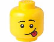 LEGO úložná hlava "Silly", velká, úložná krabice"