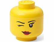 Room Copenhagen "LEGO Storage Head ""Whinky"", mini, Aufbewahrungsbox"