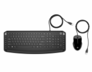 HP Wired Keyboard & Mouse 200 CZ/SK - KLÁVESNICE a MYŠ