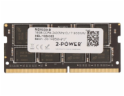 2-Power 16GB PC4-19200S 2400MHz DDR4 CL17 Non-ECC SoDIMM 2Rx8 (DOŽIVOTNÍ ZÁRUKA)