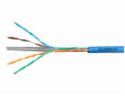 Schrack HSEKU423H4 U/UTP, Cat.6, 4x2xAWG24, 300 MHz, LS0H, modrý Kabel U/UTP Cat.6 4x2xAWG24 300 MHz, LS0H modrý, Eca