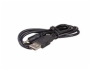 Akyga kabel USB - DC 2.5 x 0.7 mm/PVC/černá