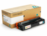 Ricoh 407717 - originální Ricoh - toner 407717 (SP C252DN, C252SF) 6000 stran, azurový