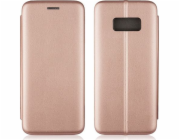 Magnetické pouzdro Book Samsung S20+ G985 rose gold/rose gold