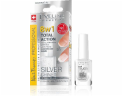 Eveline Nail Therapy lakový kondicionér Total Therapy 8v1 Silver Shine 12ml