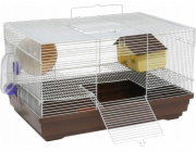 Panama Pet Panama Pet Cage pro hlodavce 47x30x27 cm bílá/hnědá