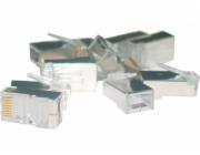 Assmann RJ45 zástrčka kat.6 stíněná univerzální 8P8C 100ks X-ML-6F-IMP