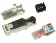 LogiLink Cat.6A RJ45 zástrčka, stíněná bez nářadí (MP0040)