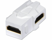 Lindy HDMI 90o Doppelkupplung Keystone pro Wanddose Keystone Wand - 60490