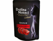 Dolina Noteci Premium Sterilised Hovězí miska - vlhké krmivo pro sterilizované kočky - 85g