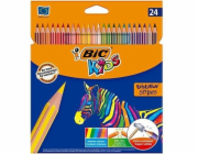 BIC Eco Evolution Stripes 18+6 barev (950525)