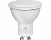 Maclean LED žárovka GU10 7W MacLean Energy MCE437 WW Heat White 3000k, 220-240V ~, 50/60Hz, 560 lumenů