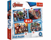 Puzzle 4v1 Brave Avengers