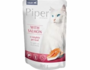 DOLINA NOTECI Piper with salmon- mokré krmivo pro kočky - 100 g