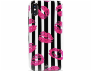 Puro Puro Glam Miami Stripes – pouzdro na iPhone Xs / X (kiss)