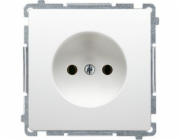 Kontaktní simon plug-in Single Society 16A White (BMG1Z.01/11)