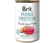 Brit Mono Protein Tuňák & bramborová plechovka 400g