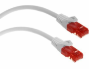 Maclean RJ-45/RJ-45, Cat.6, U/UTP, bílá, 3m (MCTV-303W)