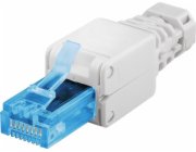 Konektor RJ45 8pinů CAT6A - montáž bez nástroje 4040849592270 PremiumCord Konektor RJ45 8pinů CAT6A - montáž bez nástroje