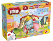 Lisciani Oboustranné puzzle maxi 35 Dumbo