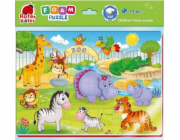 Roter Kafer Měkké puzzle A4 Zoo Animals RK6020-06