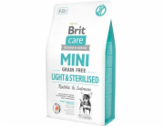 BRIT Care Mini Light&Sterilised - suché krmivo pro psy - 2 kg