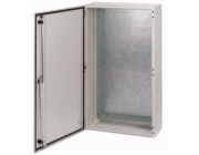 CS 68/300 METAL ENCLOSURE NT 600X800X300 SOLID DOOR WITH IP65 PLATE GREY