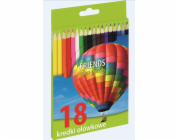 Pastelky Grand Pencil 18 barev INIONL