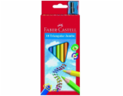 Trojúhelníkové tužky Faber-Castell Junior Grip 10 barev