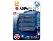 AgfaPhoto Power alkalická baterie 1.5V, LR06/AA, 4ks 