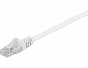 Goobay Krosowy Krosowe Patchcord F/UTP Kategorie 5E WHITE 0,5M (68500)