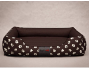 Hobbydog Prestige Bed - Hnědá v L tlapkách