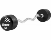 Tiguar Barbell zlomený tiguar PU 50 kg TI-WLBPU050, Velikost: N/A