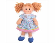 Panenka Bigjigs Toys látková Olivia 34 cm