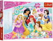 Trefl Puzzle 200 dílků Radostný svět princezen. Disney Princess 13268 Trefl p12