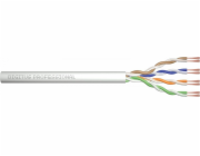 Digitus Digitus Instalační datový kabel kat.5e, U / UTP, Eca, pevný, AWG 24/1, PVC, 50m, Šedý