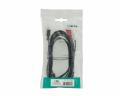 AV:link kabel Jack 3.5mm stereo samec - 2x RCA samec, 3m