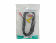 AV:link kabel 3x RCA samec - 3x RCA samec, 5m