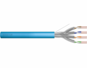 Kabel teleinformatyczny instalacyjny kat.6A, U/FTP, Dca, drut, AWG 23/1, LSOH, 50m, niebieski