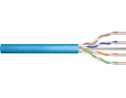 Kabel teleinformatyczny instalacyjny kat.6A, U/UTP, Dca, AWG 23/1, LSOH, 50m, niebieski