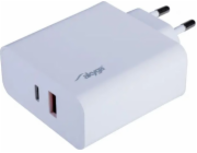 Akyga AK-CH-15 Akyga USB Nabíječka USB-A + USB-C PD 5-20V / max. 3.25A 65W Quick Charge 3.0