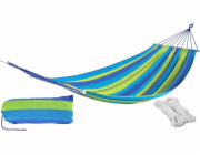 Funfit Garden Hammock 2 -Person s ohnutou hlavou - modrá